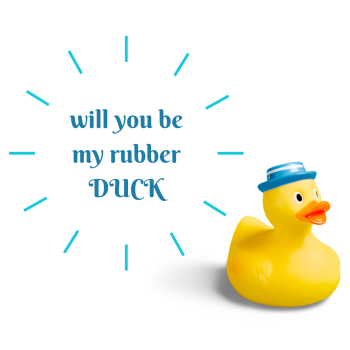 will you be my Rubber Duck (פוסט ל-Instagram (מרובע))